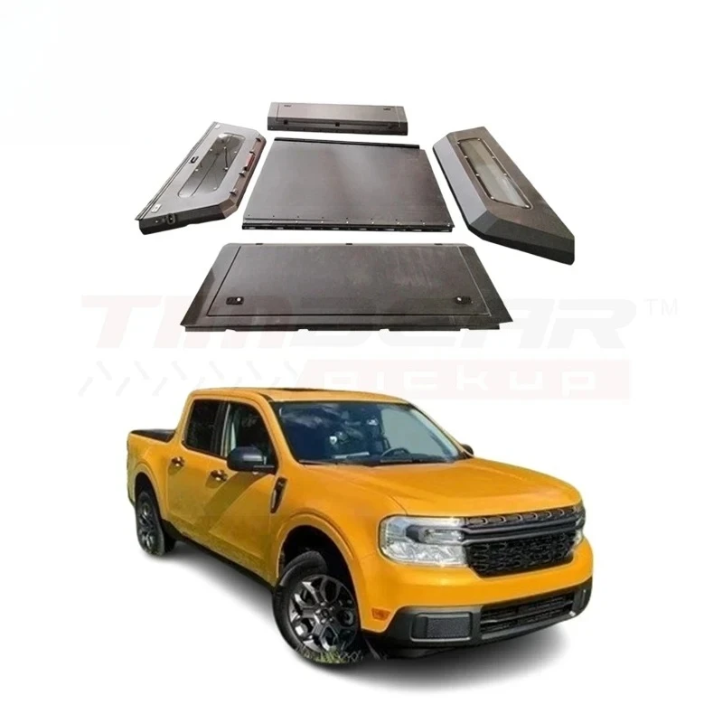 

Алюминиевый сплав/марганцевая сталь, жесткий тент для кузова Maverick 2022-2024 | Аксессуары для пикапов 4x4