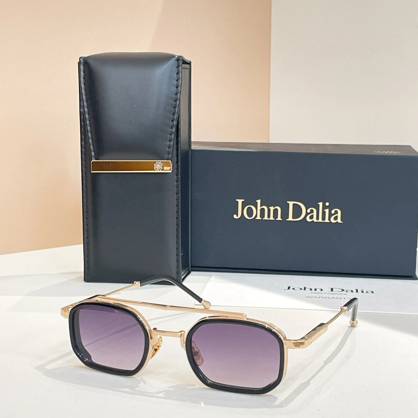 Top Hoge Kwaliteit Zonnebrillen Heren Voor JOHN DALIA JD Anthony Klassieke Dames Luxe Merk Designer Mode zonnebril UV400 Met doos