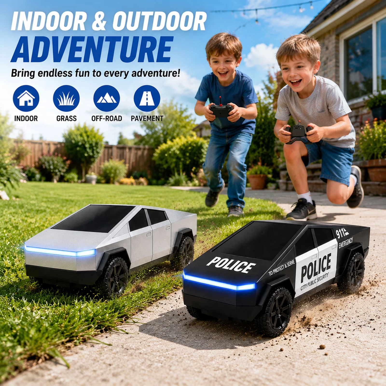 2 Adet RC Cyber Truck Oyuncakl - Home Security Police incelemesi ve fiyatı