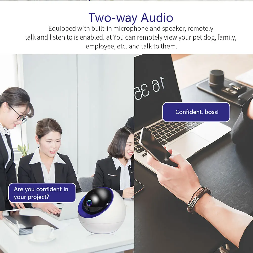 Беспроводная IP-камера видеонаблюдения YCC365 Plus 2 МП