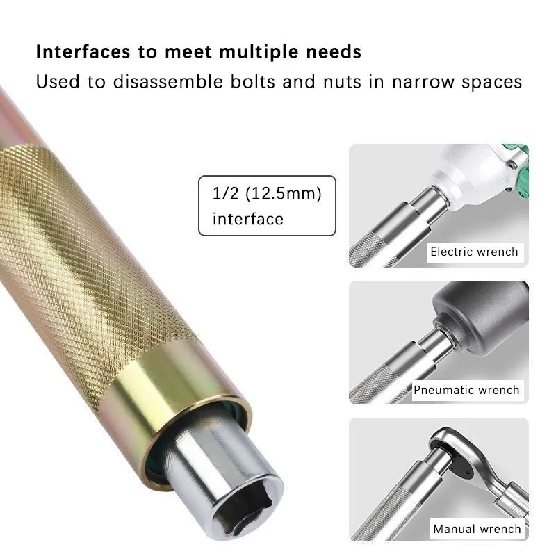 

Multifunctional Electric Extension Ratchet Wrench, Removal Tool, 2 in 1, Ratchet