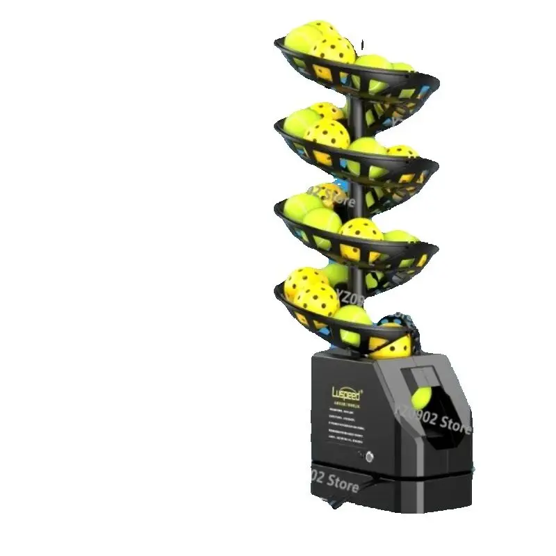آلة قاذفة الكرة العالمية للتنس وكرة البيسبول ذاتية الخدمة لتدريب منفرد للمعدات الرياضية