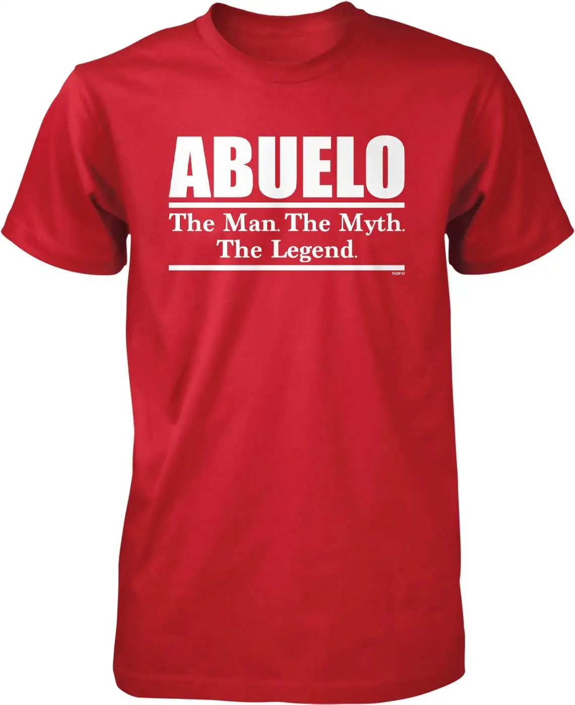 Abuelo The Man Myth Legend Men's T shirt HOOD_01016