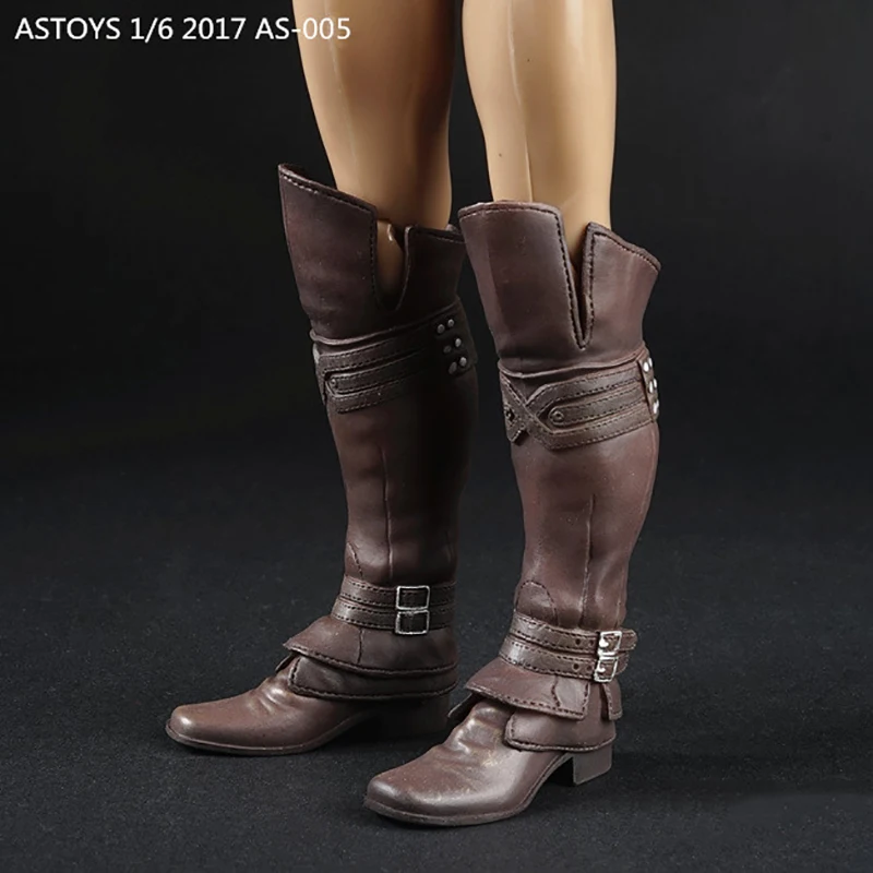 Astoys as005 Soldat Militär lange Stiefel feste Schuhe Modell alte römische Kreuzritter Stiefel für 12 ''Action figur Sammlerstück