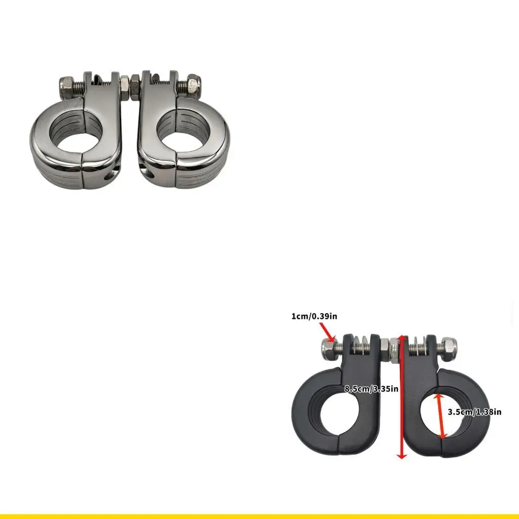 

SZCH Sturdy 35mm Inner Diameter Foot Supports Corrosion Resistant Device for Bike