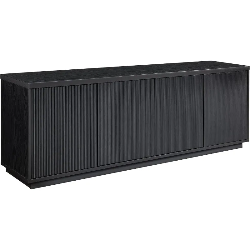 

Hanson Rectangular TV Stand for TV's up to 75" in Black Grain