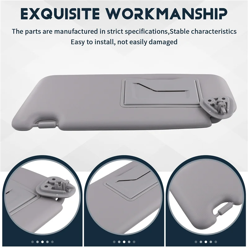 

Car Sun Visor Inside Sunshade Gray For Hyundai I30 I30CW 2008-2011
