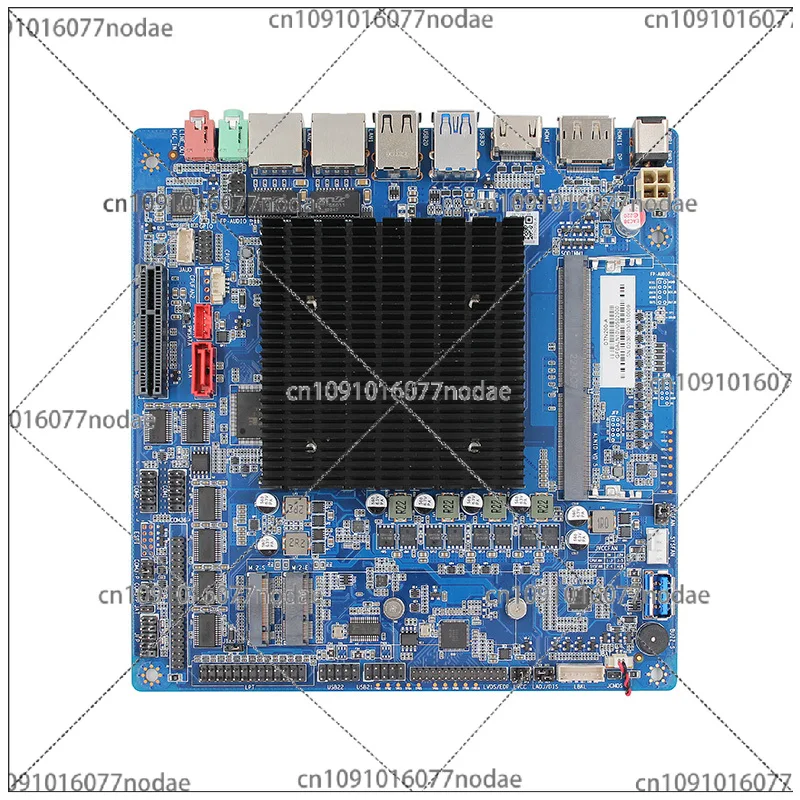 Mini ITX 12th Generation i3-N305 N100 N97  Industrial Motherboard 6-Bay DC Power 2xM.2  for SATA or WI-FI 2xRJ45 LAN SSD