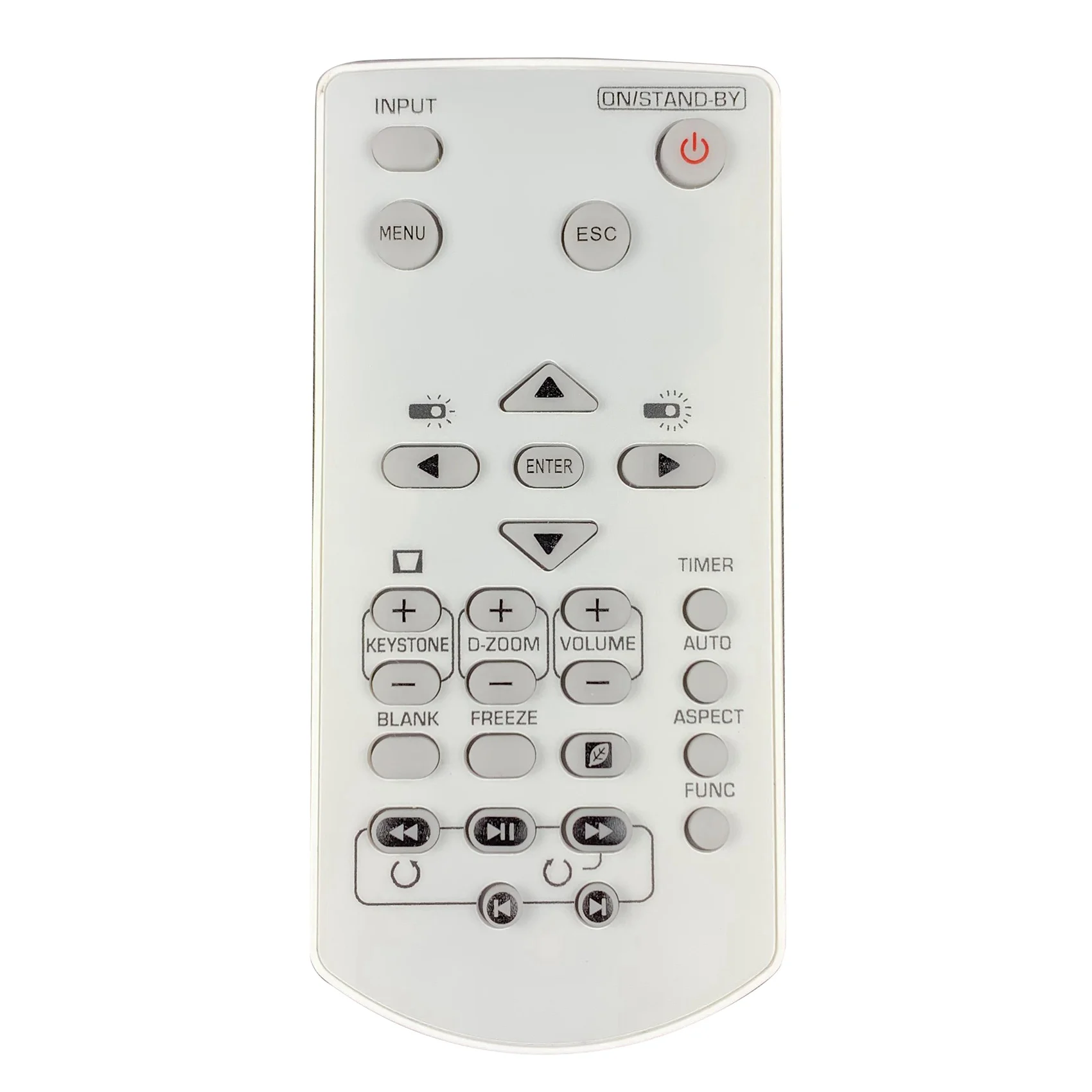 

Projector Remote Control for CASIO Projector YT-141 XJ-A142 XJ-A147 XJ-A242 XJ-A247 Replacement Remote Control