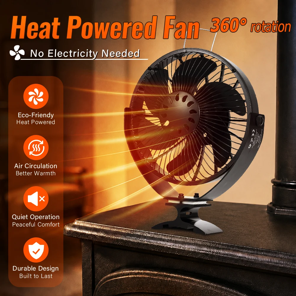 Thumbnail 3 - #36 Compare Wood Stove Fans Before You Buy