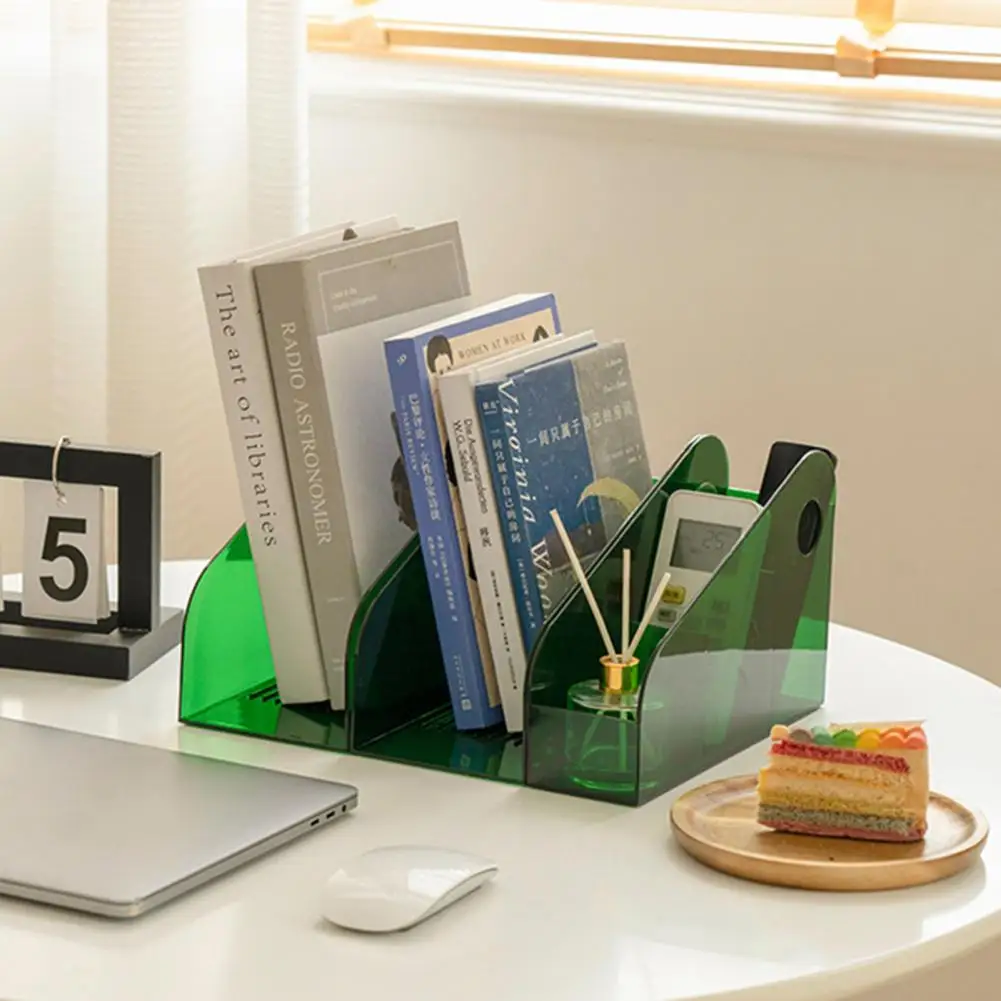 Convenient Compact Size Desktop Organizer Box Lightweight Multi-functional Book Pencil Sundries Storage Box Multipurpose