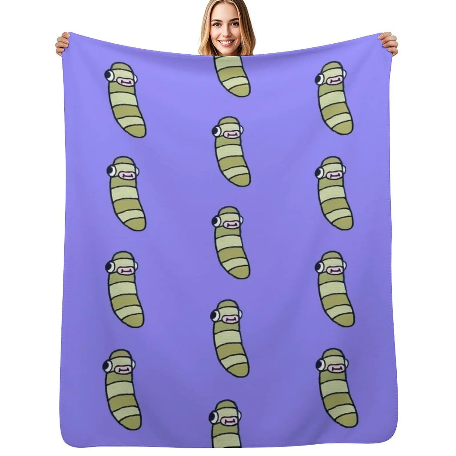 

Baby Maggot Throw Blanket for sofa Soft Warm Quilt Blankets