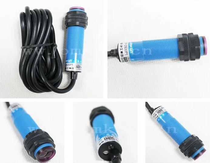 

2 шт. E3F-DS30C4 B2 P1 P2 Y1 Y2 OMKQN M18 фотоэлектрический переключатель с диффузным отражением 10-30 см регулируемый