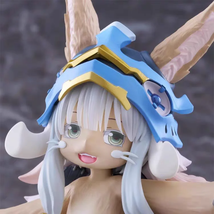 Original Made In Abyss Anime Figure Nanachi Figure Kawaii Nanachi Bunny Statue Swimming Circle Nanachi Collection Model Toy Gift