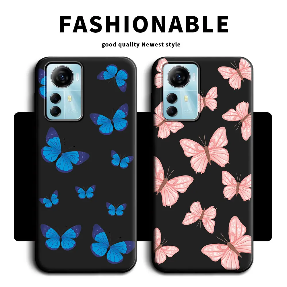 For ZTE Blade V41 Smart Case Soft Silicone TPU Panda Flower Butterfly Couple Boys Girls Phone Case For ZTE V41 Smart Back Cover