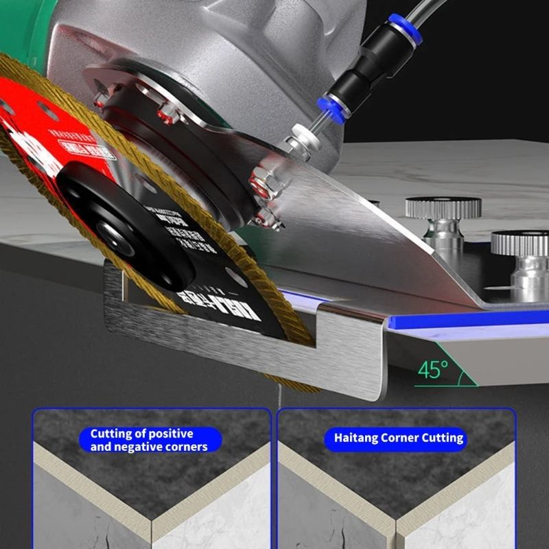 N7MD Инструмент для снятия фаски с плитки под углом 45 градусов для угловой шлифовальной машины с углом резки фаски 45°