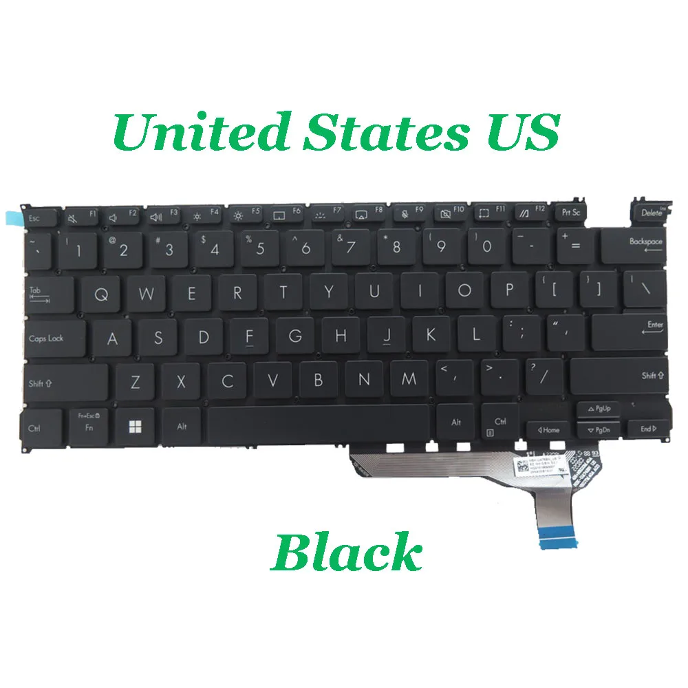 

Клавиатура GK\JP\US для ASUS ZENBOOK 14 OLED BX3402Z BX3402ZA UM3402Y UM3402YA UX3402V UX3402VA UX3402Z UX3402ZA с подсветкой