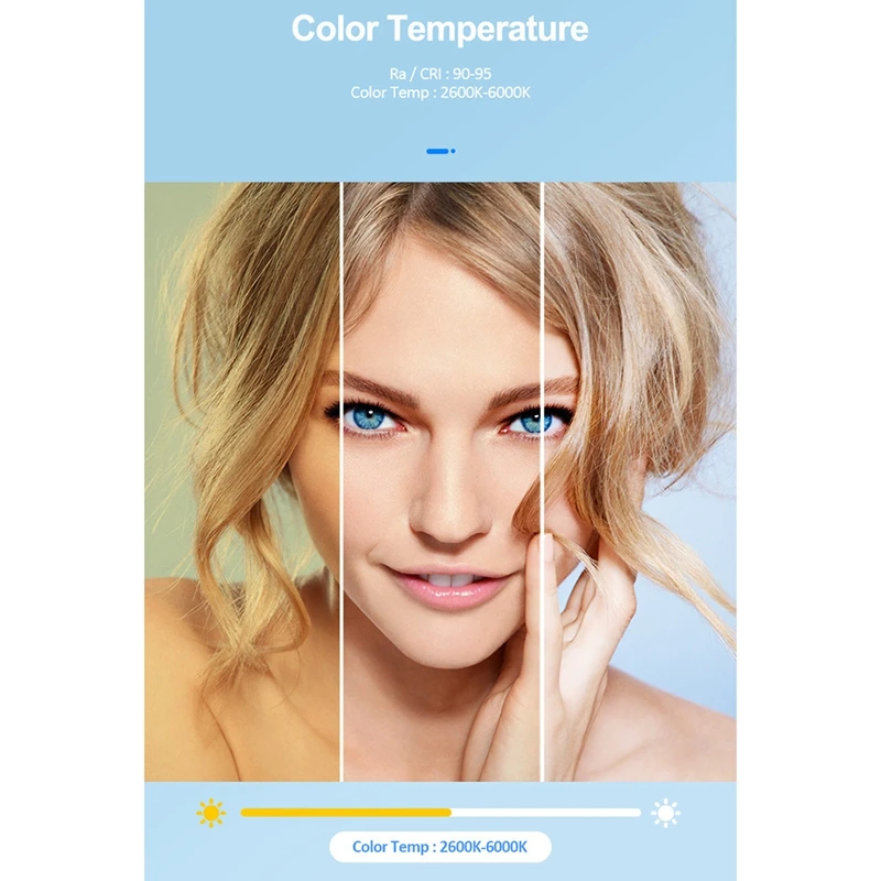 مصباح تعبئة جيب ليد للتصوير الفوتوغرافي ، هاتف خلوي ، صورة ، كمبيوتر محمول ، مؤتمر فيديو ، أبيض وأسود ، 78 ، 1 مجموعة