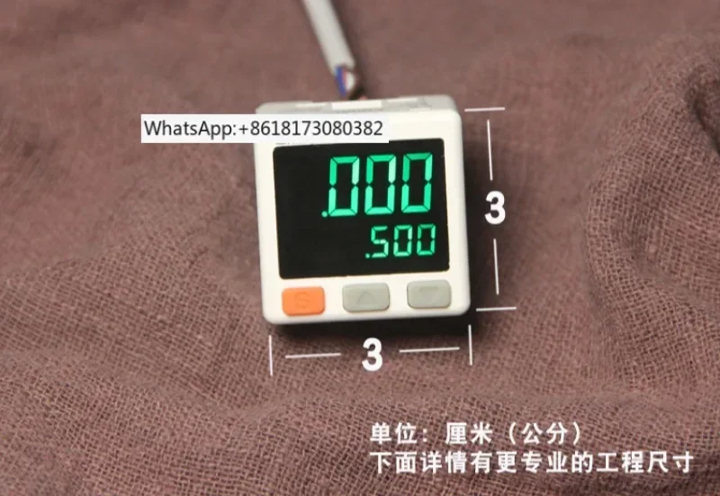 Digital pressure gauge, electronic switch, digital RS485 communication, Modbus vacuum negative pressure gauge, SP15P