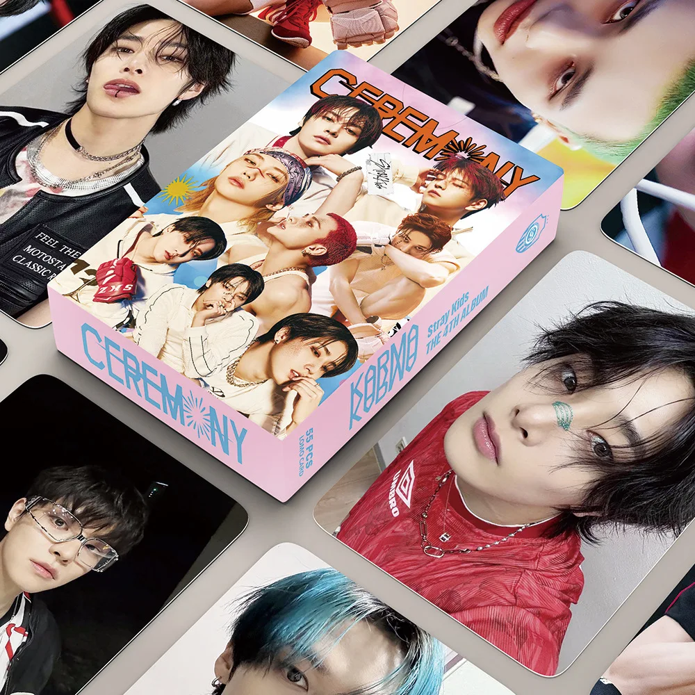 Stray Kids album decoration commemorative lomo card kopo new album KARMA4th fan essential merchandise photo gift card