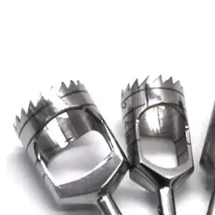 

8Pcs Dental Implant Bone Trephine With Bur Disinfection Holder For Handpiece Surgical Instrument implant drill