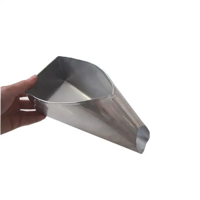

Non-Magnetic 5cm Diameter Food Paaging Funnel Scoop Bag Dum Tool Small Basket Metal Kitchen Gaet Food Service Supplies