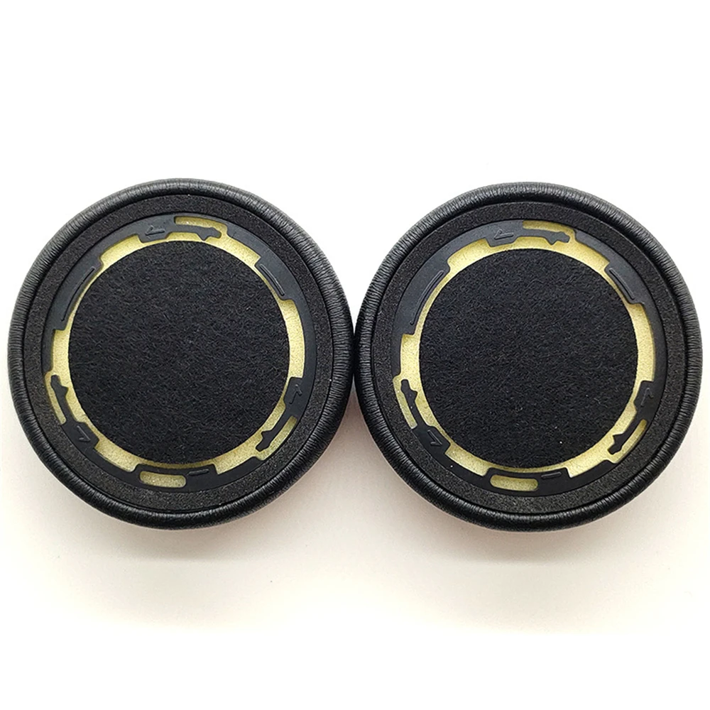 1Pair Replacement Leather Ear Pads Cushion Cover Earpads for Jabra Evolve 220se 30II 40 65 75 Headset