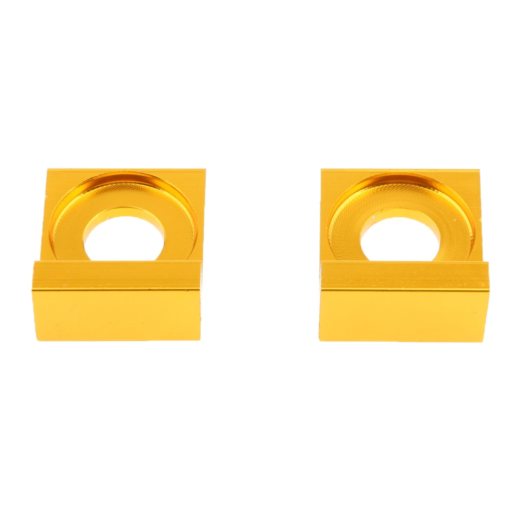 Metal Chain Adjuster Block Tensioner 15mm Durable Parts for Pit Pro ATV Trail Dirtbike