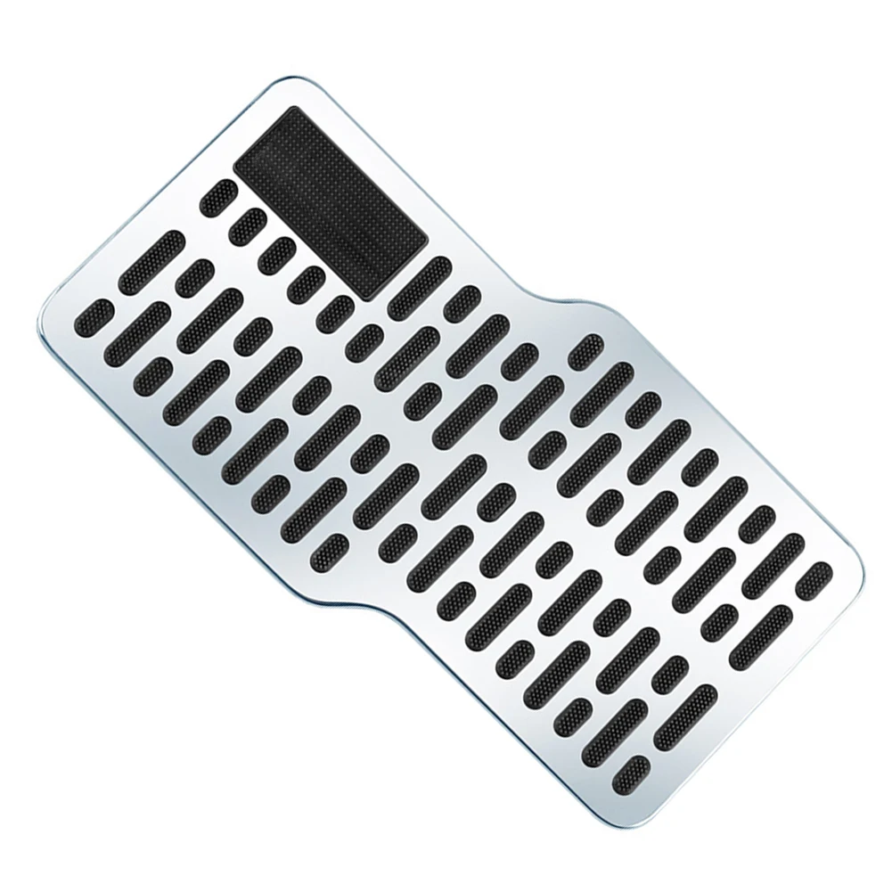 

Automotive Pedal Upgrade Non-Slip Footrest Enhanced Grip Design High-Grade Material Protect Vehicle Floor Steady Performance