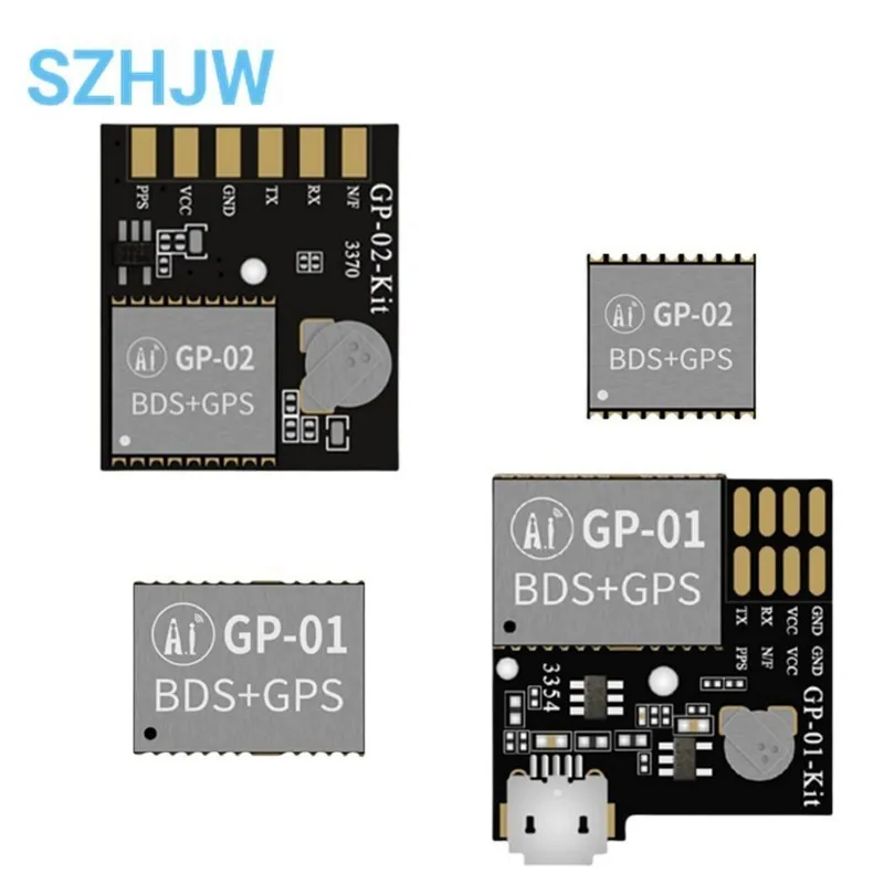 GPS Module GPS+BDS Beidou Dual-mode Satellite Positioning and Navigation Module GP-01 BG01-T GP-02 BG02-T Wireless Transmission