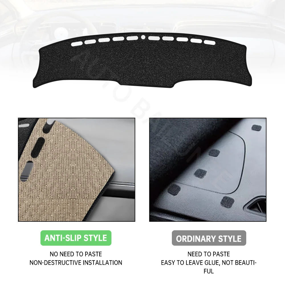 Per Hyundai Tucson NX4 2021 2022 2023 tappetino per cruscotto dell'auto evita cuscinetti luminosi custodia anti-uv accessori antiscivolo