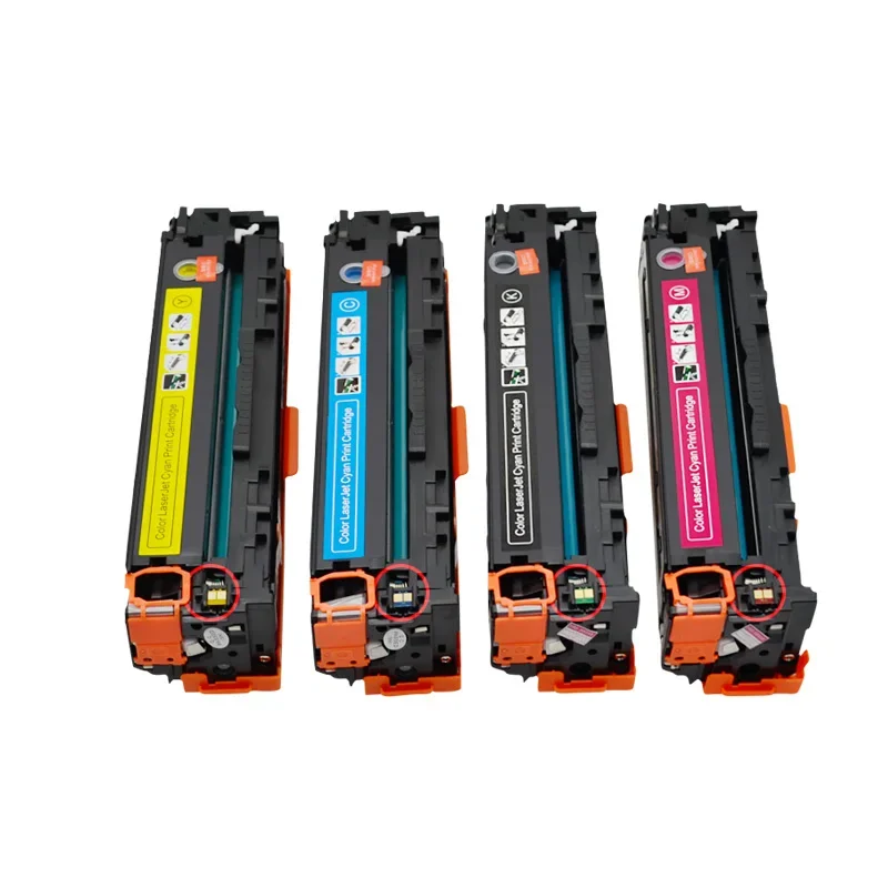 Compatible toner cartridge CF540A CF541A CF542A CF543A CF540 for HP Laserjet M254 M254nw M254dw MFP M281fdw M281fdn M280nw