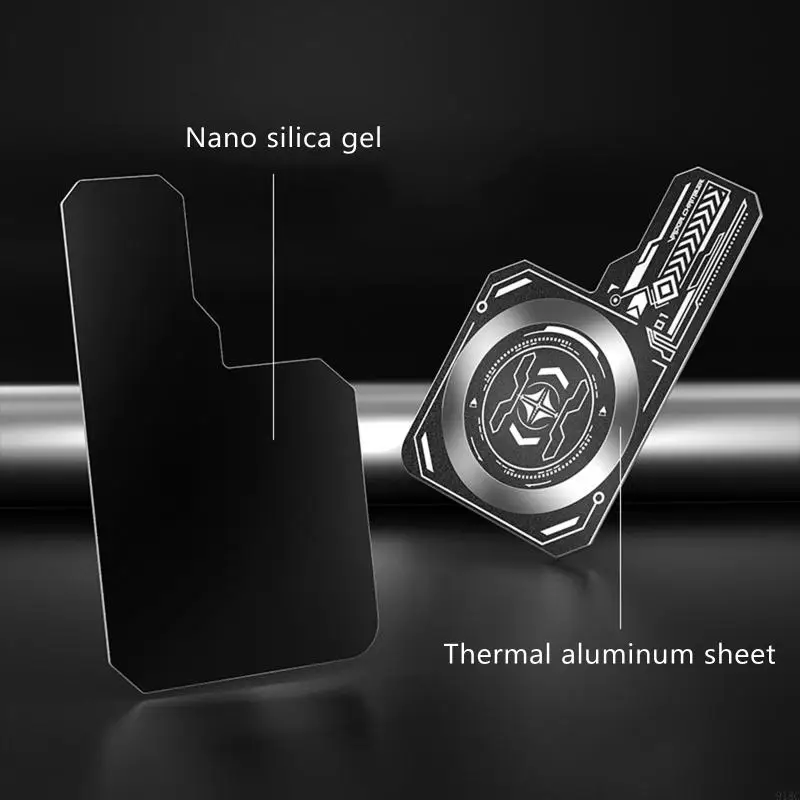 918C ユニバーサル携帯電話アルミクーラーパッド電話再利用可能な冷却プレート防水