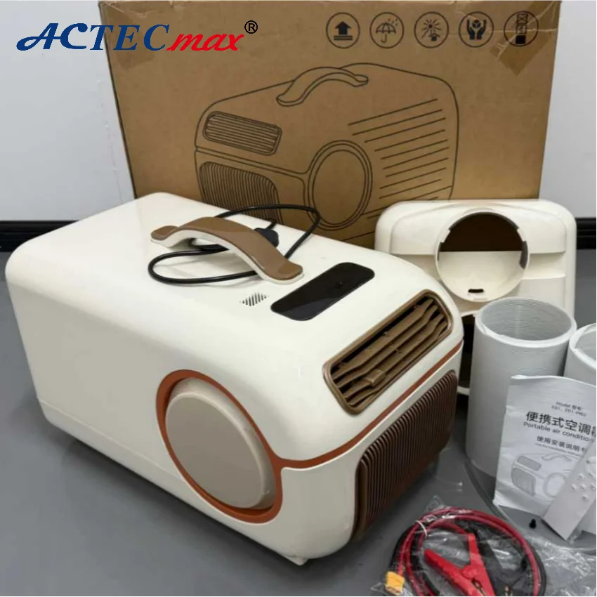 AC.699.024 Cooling And Heating Tent Air Conditioner 12V Battery Powered 110V 220V RV Outdoor Camping Portable Air Conditioner