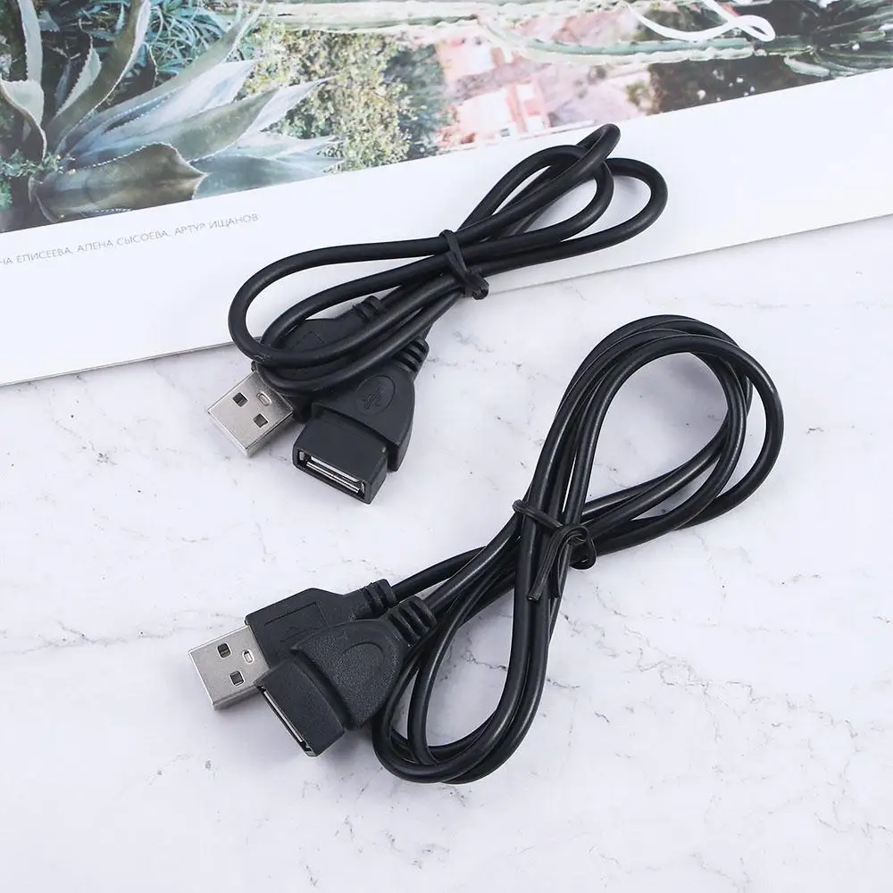 Przedłużacz USB o długości 1 m. Superszybki kabel USB 2.0 z męskiego na żeńskiego przedłużacza USB 2.0 do synchronizacji danych