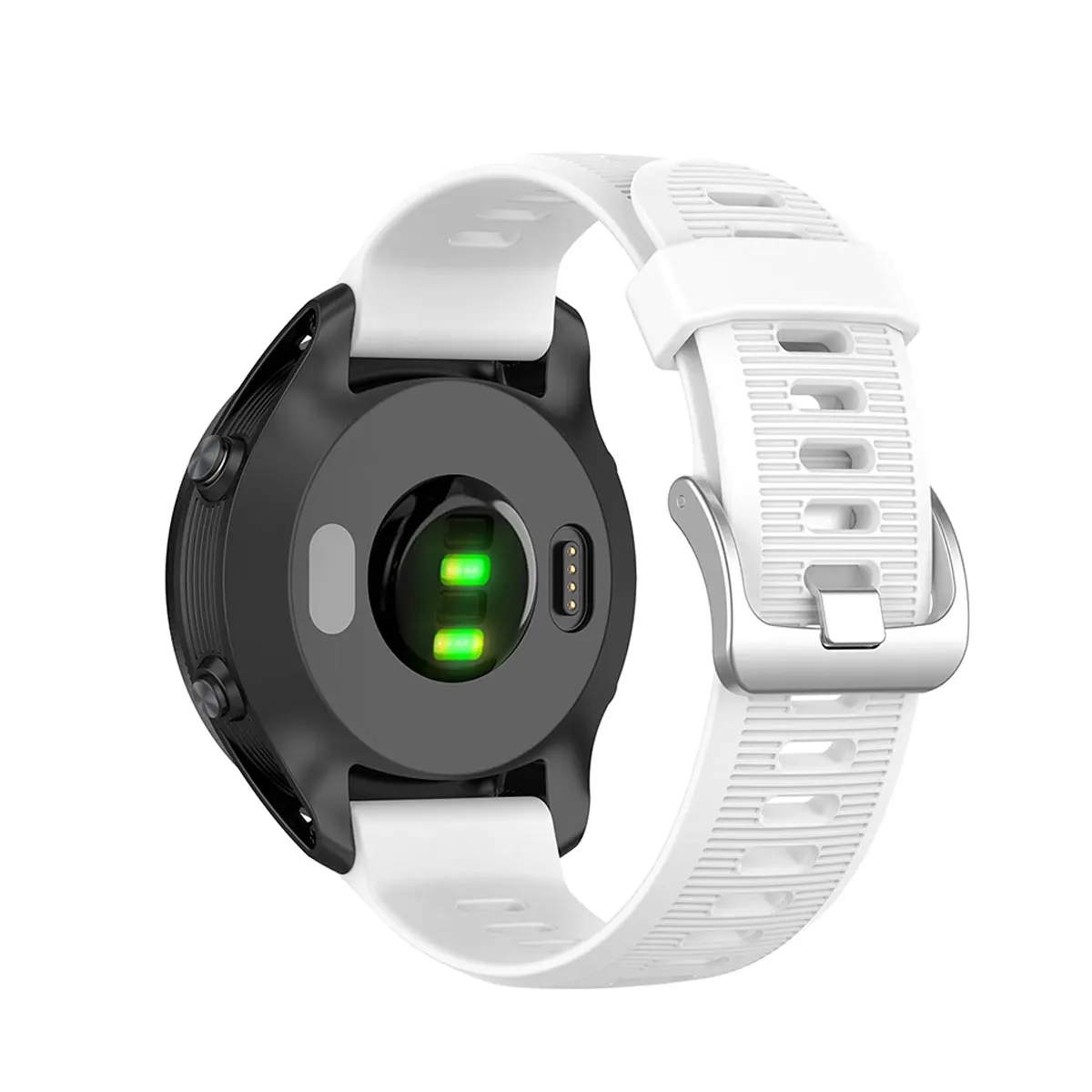 

Silicone Orange Strap PC Hard Rubber Anti drop Protective Shell Compatible for Garmin forerunner 945 and 935