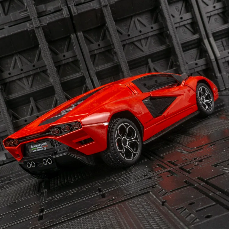 1:24 Lamborghini LP I-800 modello di auto in lega supercar porta di auto giocattolo per bambini può essere aperta come regalo per gli amici