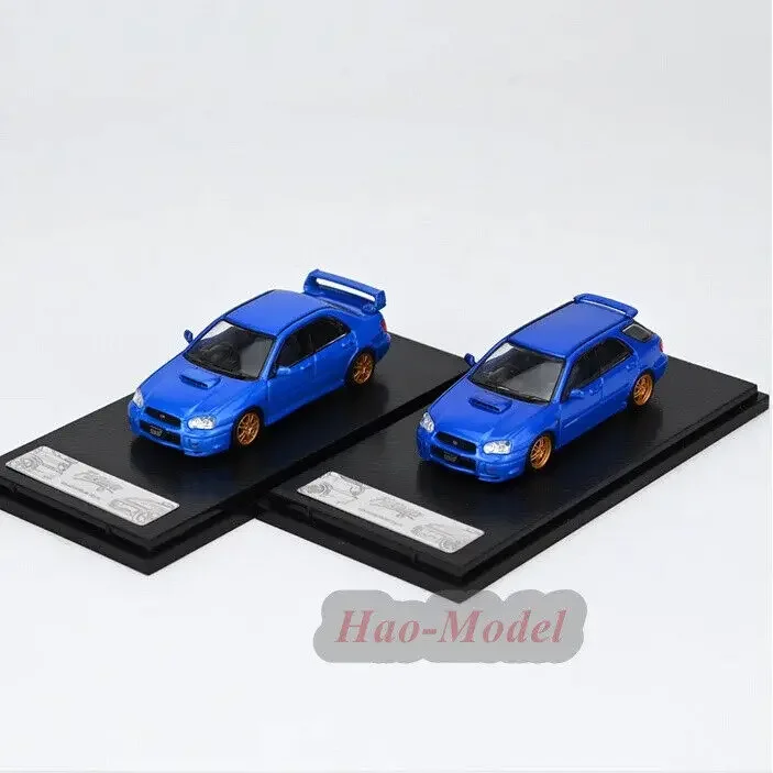 

Furuya 1/64 для Impreza WRX STI модель автомобиля из сплава, литая под давлением имитация игрушек, подарки на день рождения для мальчиков, хобби, дисплей, украшения, синий