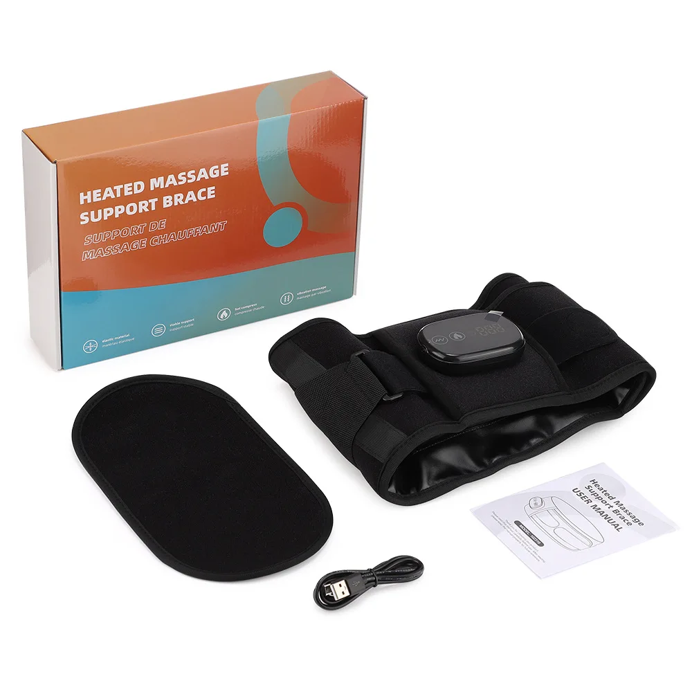 Red Light Heating Waist Massager Portable Shaper Trainer Weight Loss Shaping Belt Fitness Hot Compress Massage Brace Belt