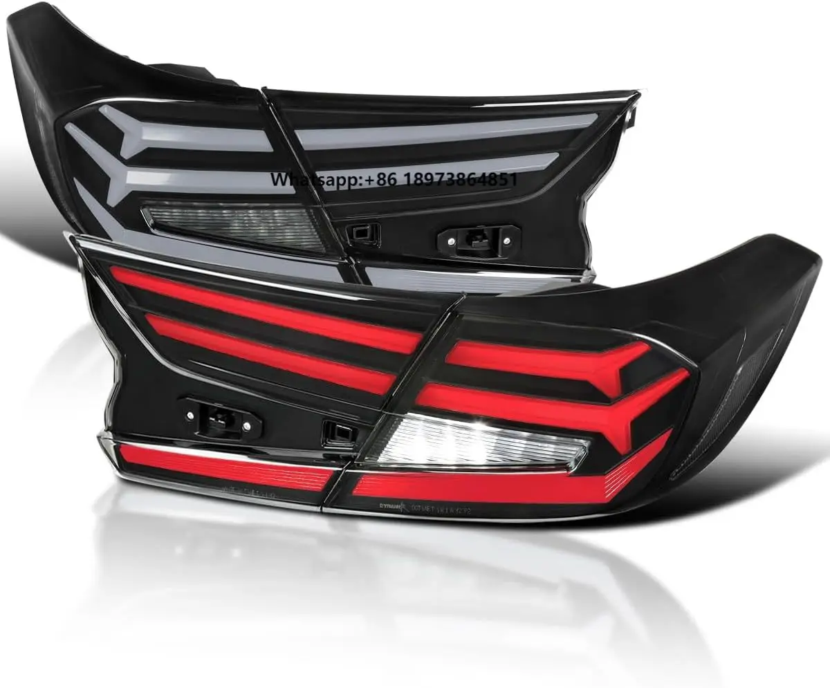 

For Honda Accord Tail Light 2018-2022 EX EXL LX Sport Touring Hybrid Rear Lights Assembly 10th Gen Accessories