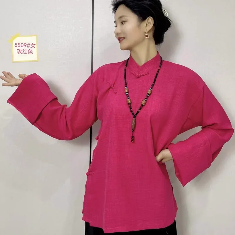

Китайская женская простая рубашка Xizang, повседневное тибетское платье