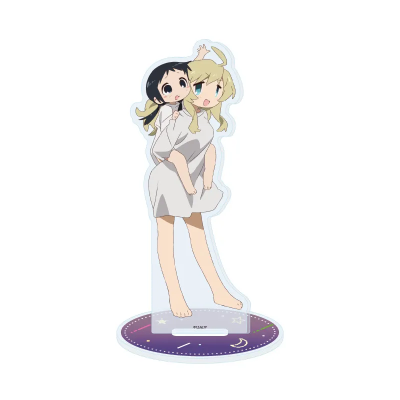 Anime Girls' Last Tour Chito Yuri Acrylic Stand Model Plate Keychains Desk Decorations Gifts For Friends Fans Gifts