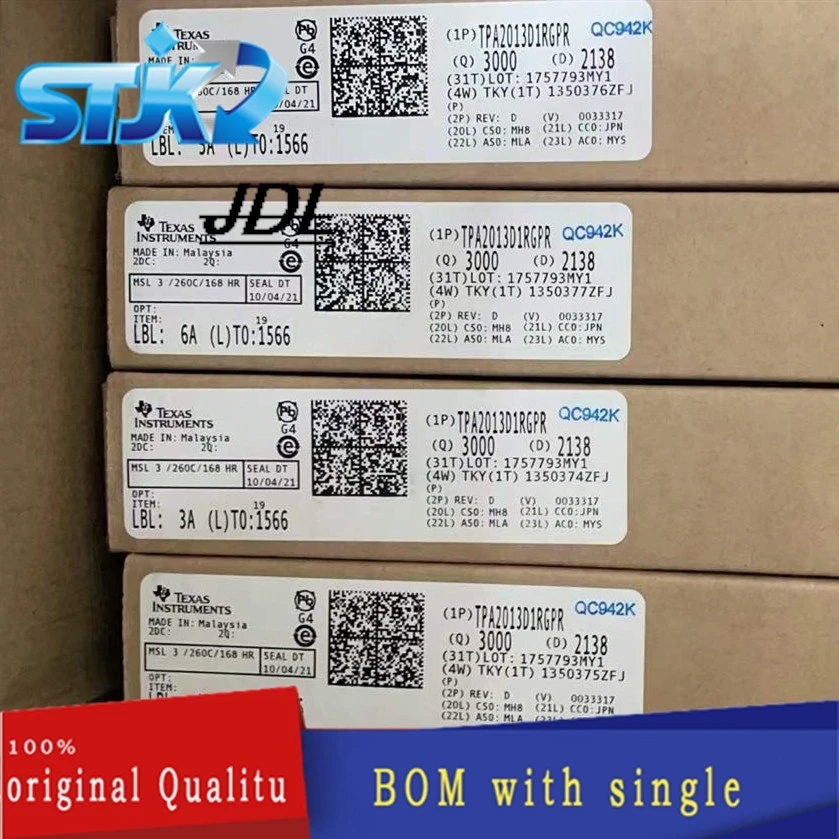 IC TPA2013D1RGPR QFN20 DC2021+ Interface - serializer, solution series   New original Not only sales and recycling chip 1PCS