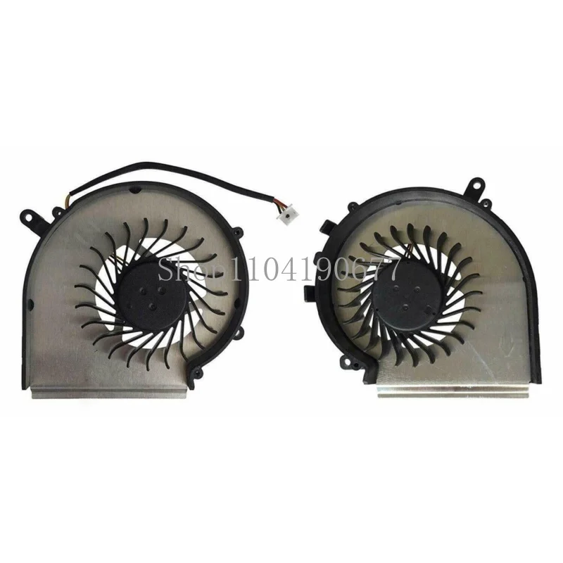 for MSI 6QF GE60 GE62 GE72 GL62 GL72 PE60 PE70 MS-16GA CPU & GPU Fan Right Left Pair