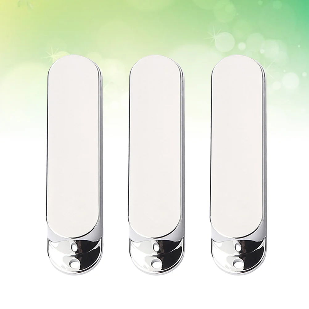 

3Pcs Silver Pickup Covers Set Single Coil Replacement Parts for Electric Guitar DIY Guitar Repair Accessories Pickup Covers