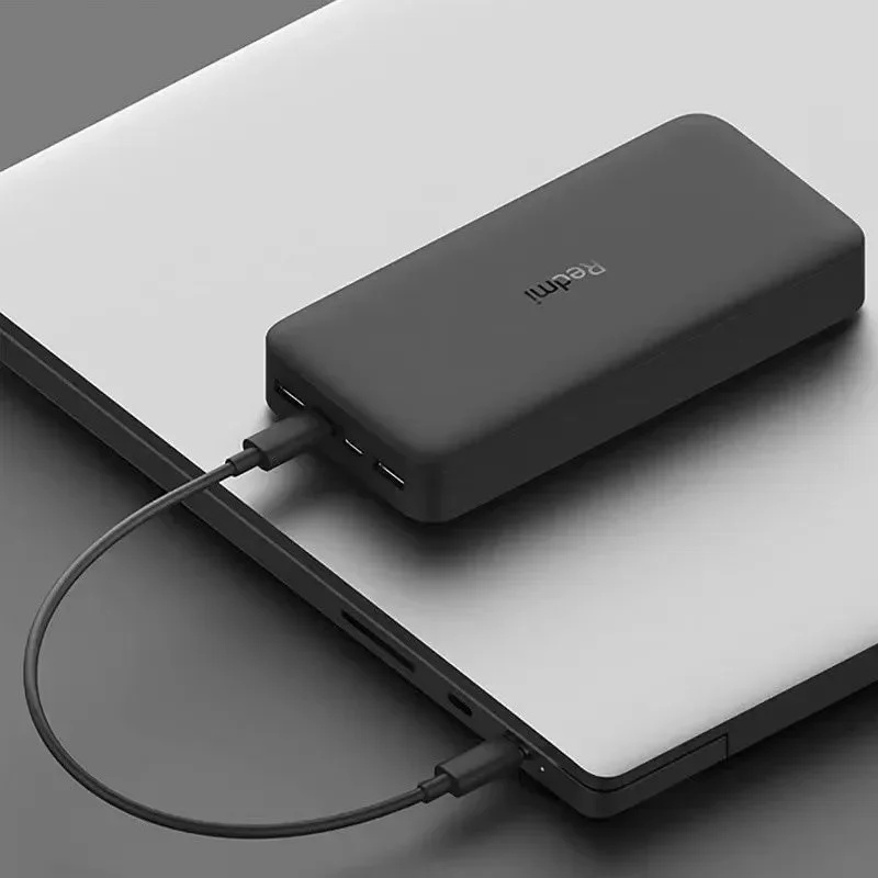 Orginal Xiaomi Redmi Power Bank 20000mAh 18W Quick Charge Dual USB Fast Charging Portable External Battery  For Xiaomi Iphone15