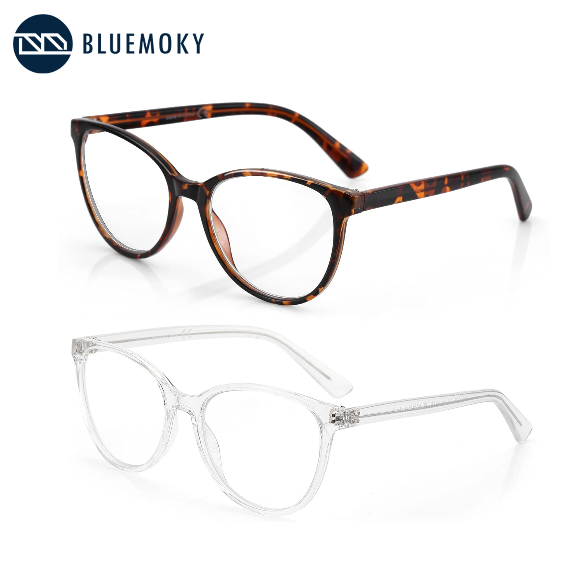 

BLUEMOKY 2023 Butterfly Anti Blue Light Blocking Glasses for Men Women Eyewear Computer Eyeglasses