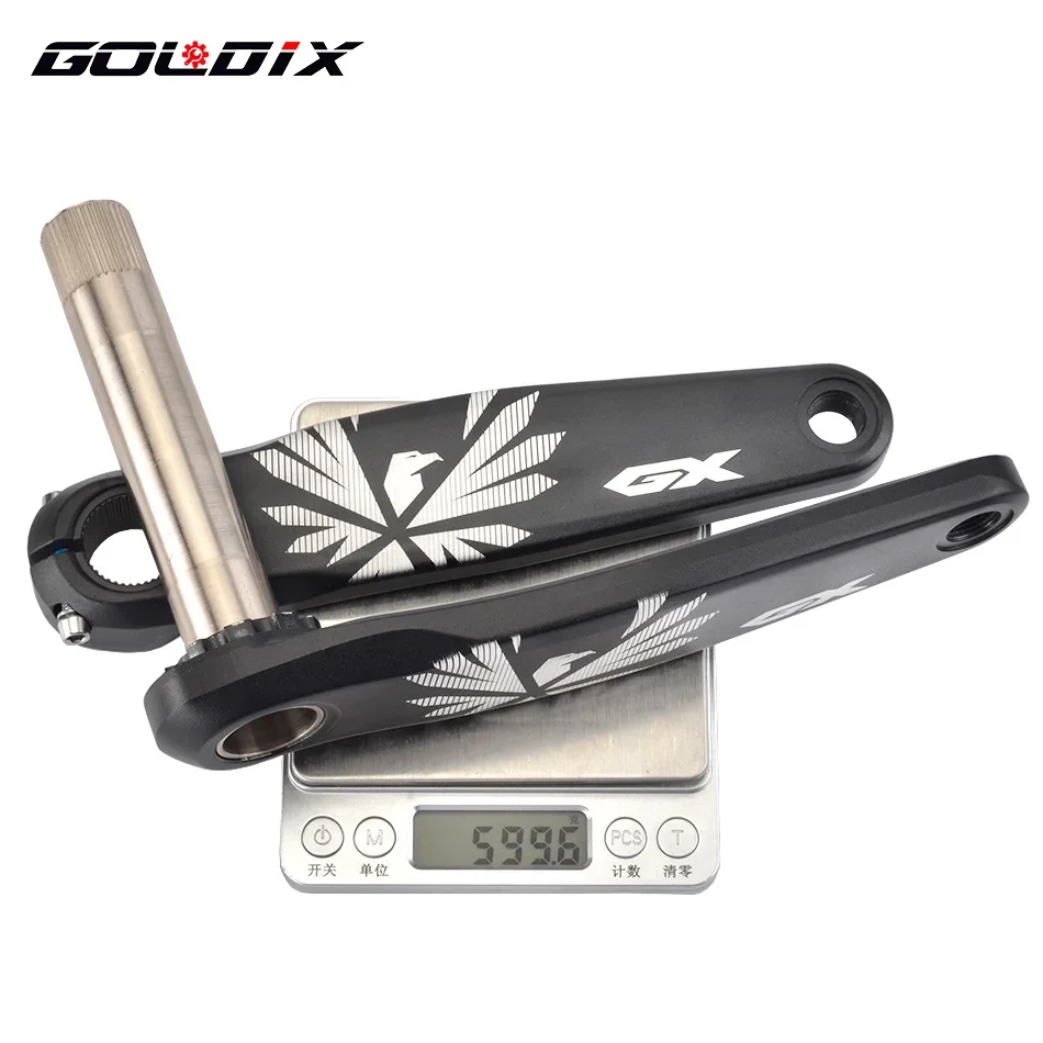 GX Bicycle Crankset MTB Bike Crank Chainring Bike 170mm 175mm Black 0 Degree 30T 32T 34T 36T 38T Aluminum Alloy with Bottom