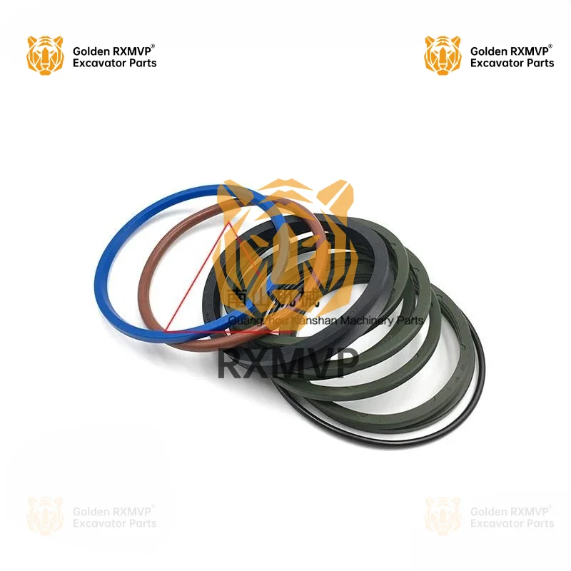 For Hitachi zax200-3g Oil Distribution Cup Oil Seal Traveling Center Rotary Joint Oil Seal Repair Kit Excavator Accessories