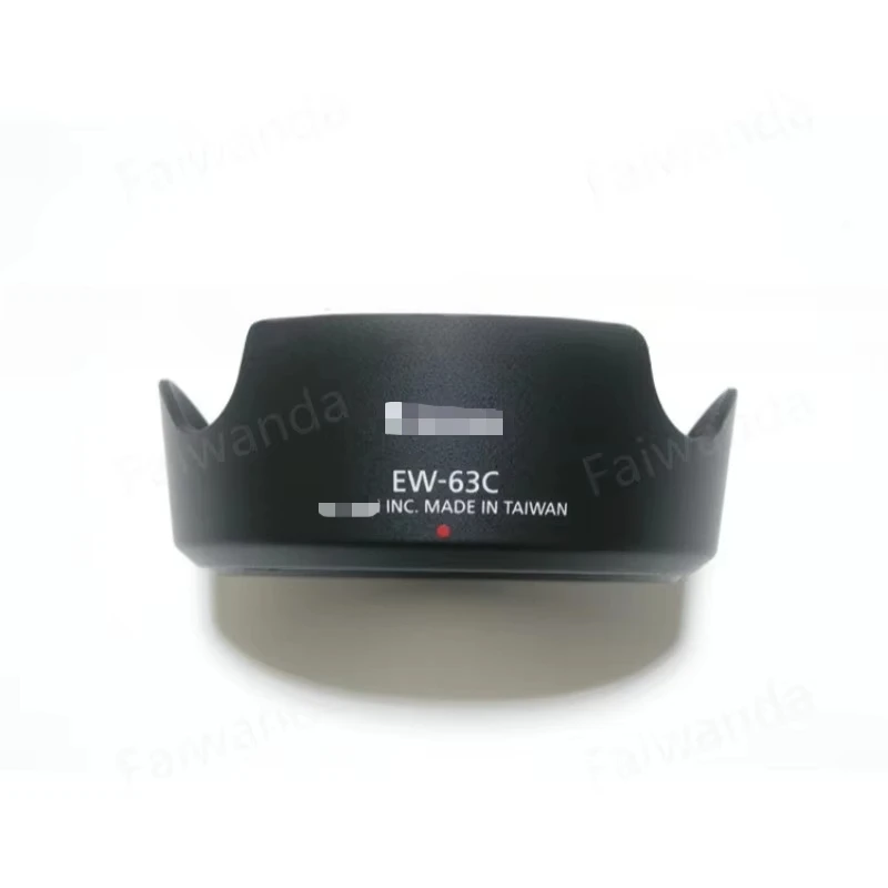 New Original Genuine Front Lens Hood EW-63C For Canon RF 24-50 F4.5-6.3/EF-S 18-55 F3.5-5.6 /EF-S 18-55 F4-5.6 IS STM Lens(58mm)